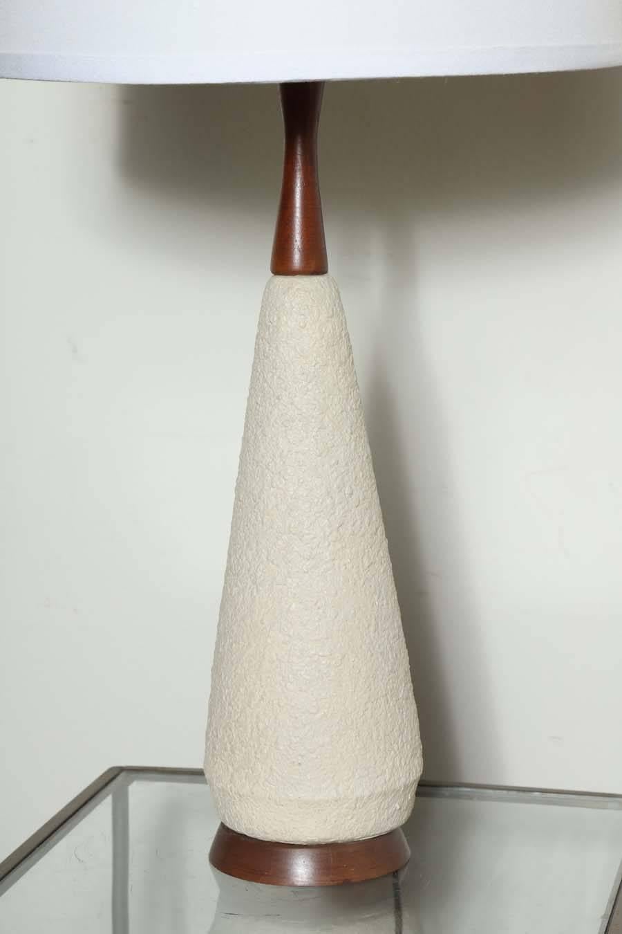 Pair of Dappled Ceramic Table Lamps 2