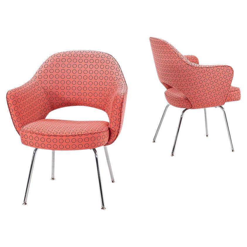 2007 Eero Saarinen per Knoll Executive Arm Chairs Modello 71APC 10x Disponibile