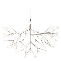 Grande lampe suspendue Heracleum III en cuivre de Bertjan Pot, 2022
