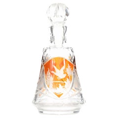 Continental German Cut Glass Decanter