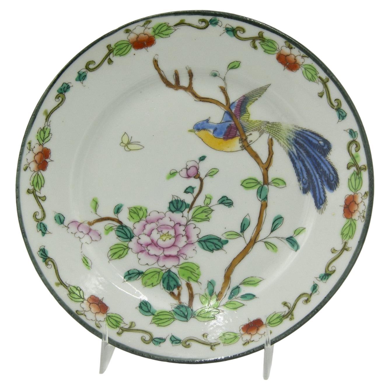 Set of English Victorian Porcelain Plates