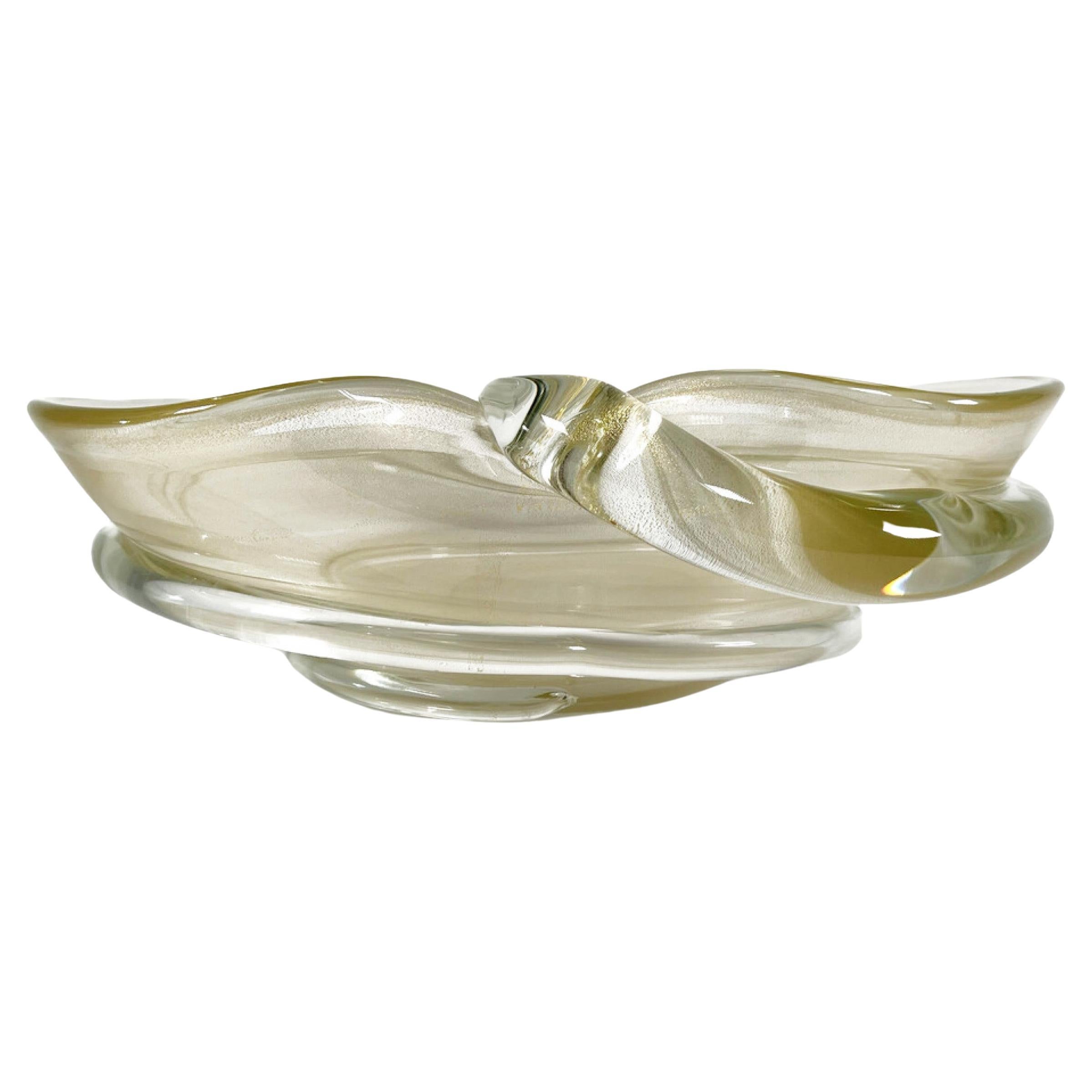 Large Italian Glass Bowl