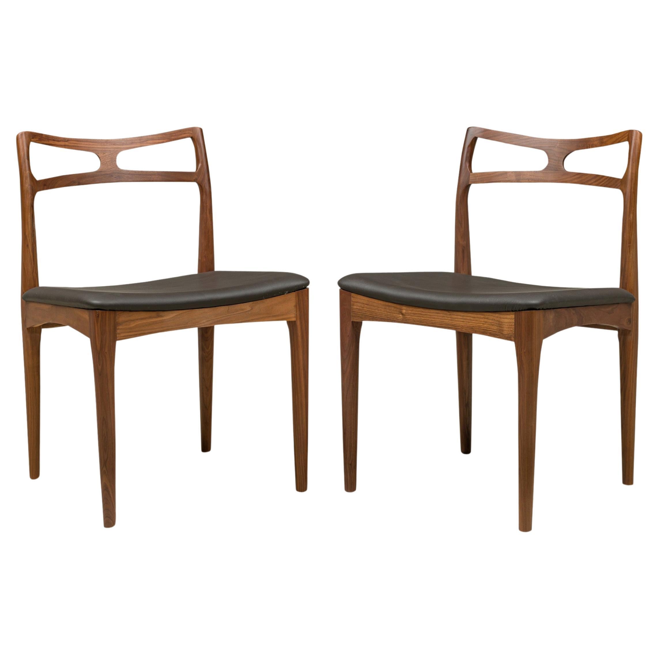 Ensemble de chaises d'appoint "Hugo" pour salle à manger en vente