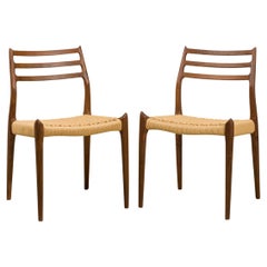 Nuno Dining Chair, Hand-Crafted Walnut with Papercord Seat, USA