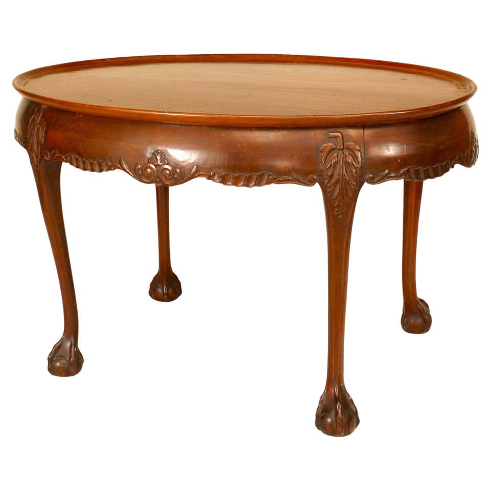 English Chippendale Mahogany Tea Table For Sale at 1stDibs | boston tea ...
