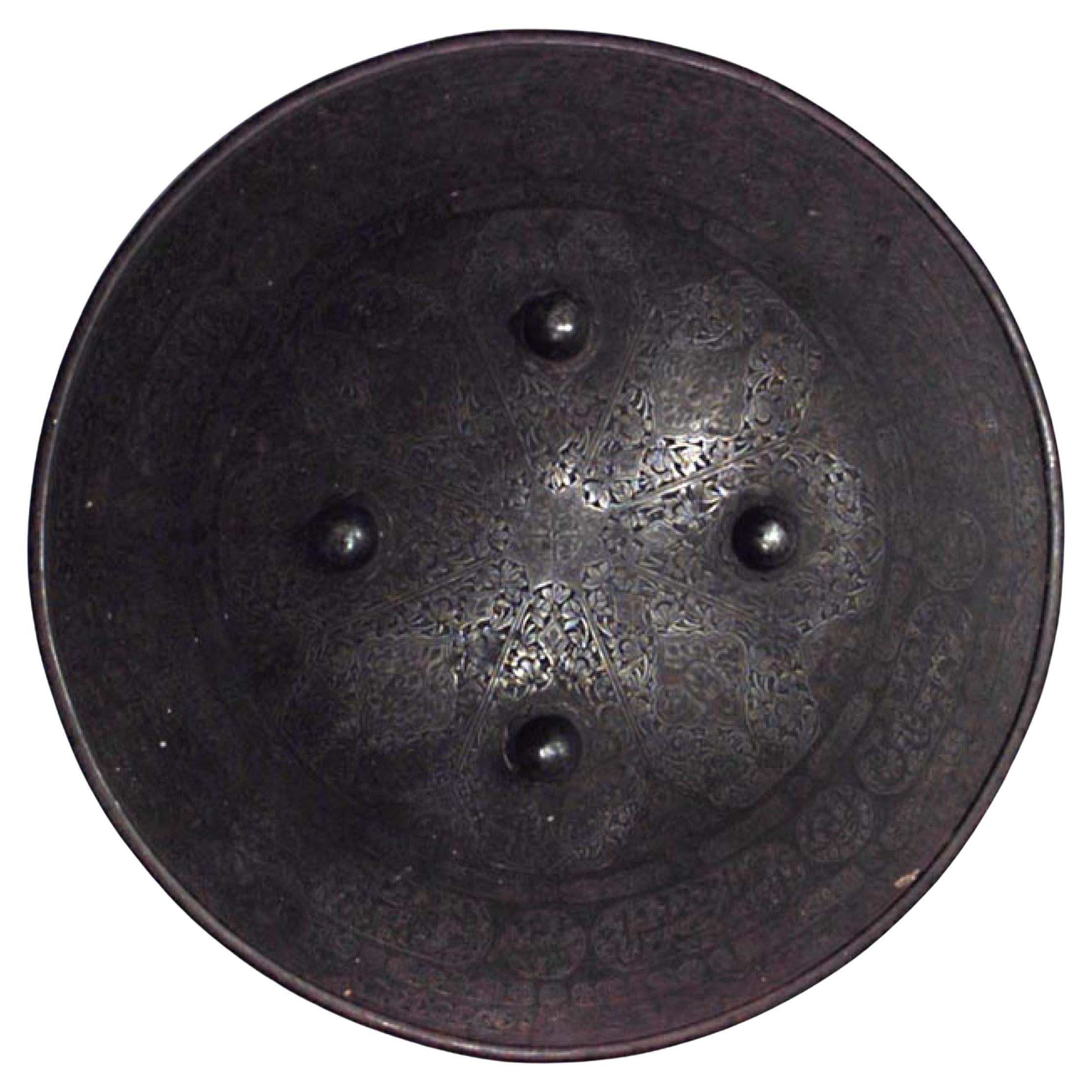 Moorish Style Round Metal Shield