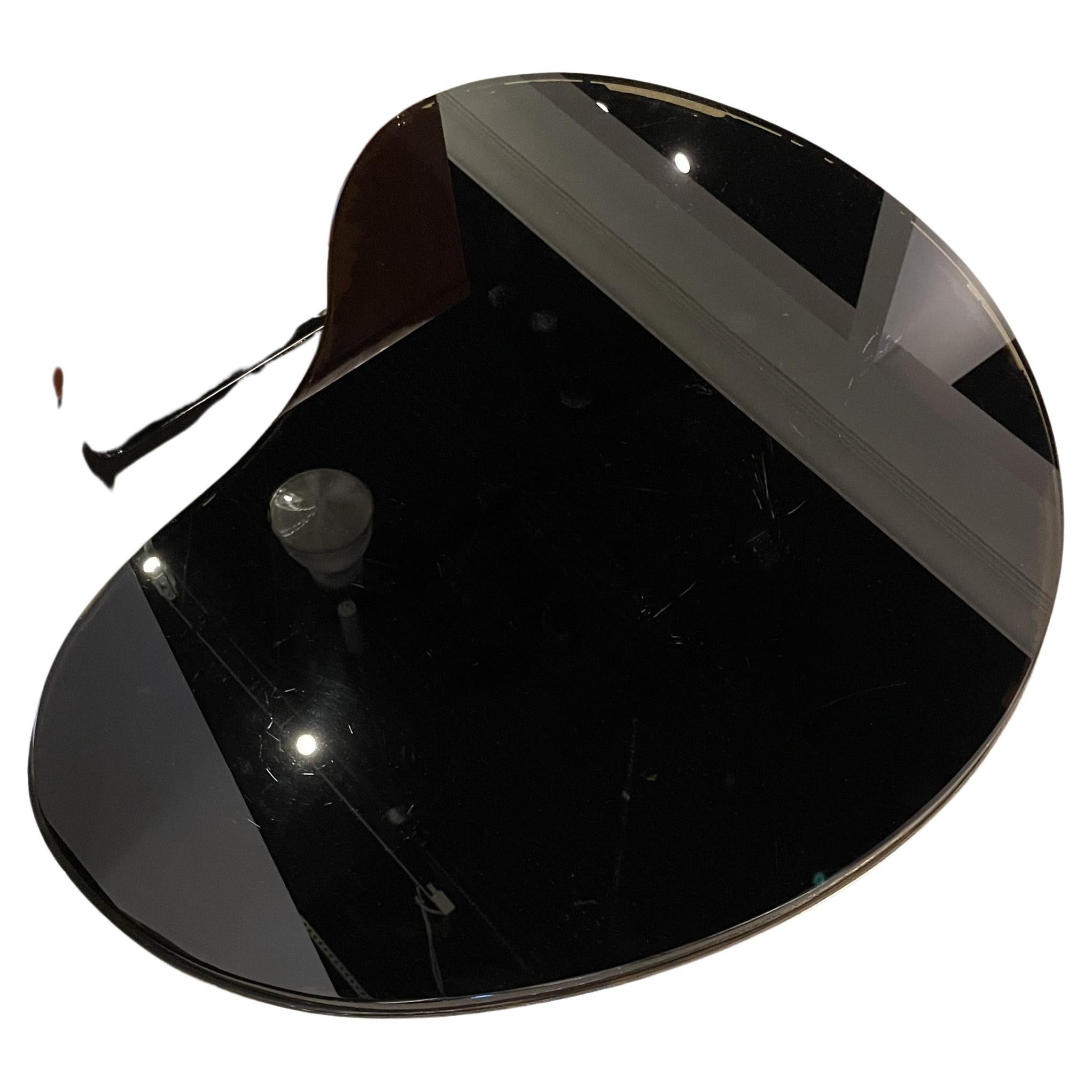 Important Karl Springer Polished Stainless Freeform Table