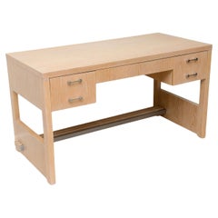 Rara scrivania moderna americana in Oak Oak di Jay Spectre