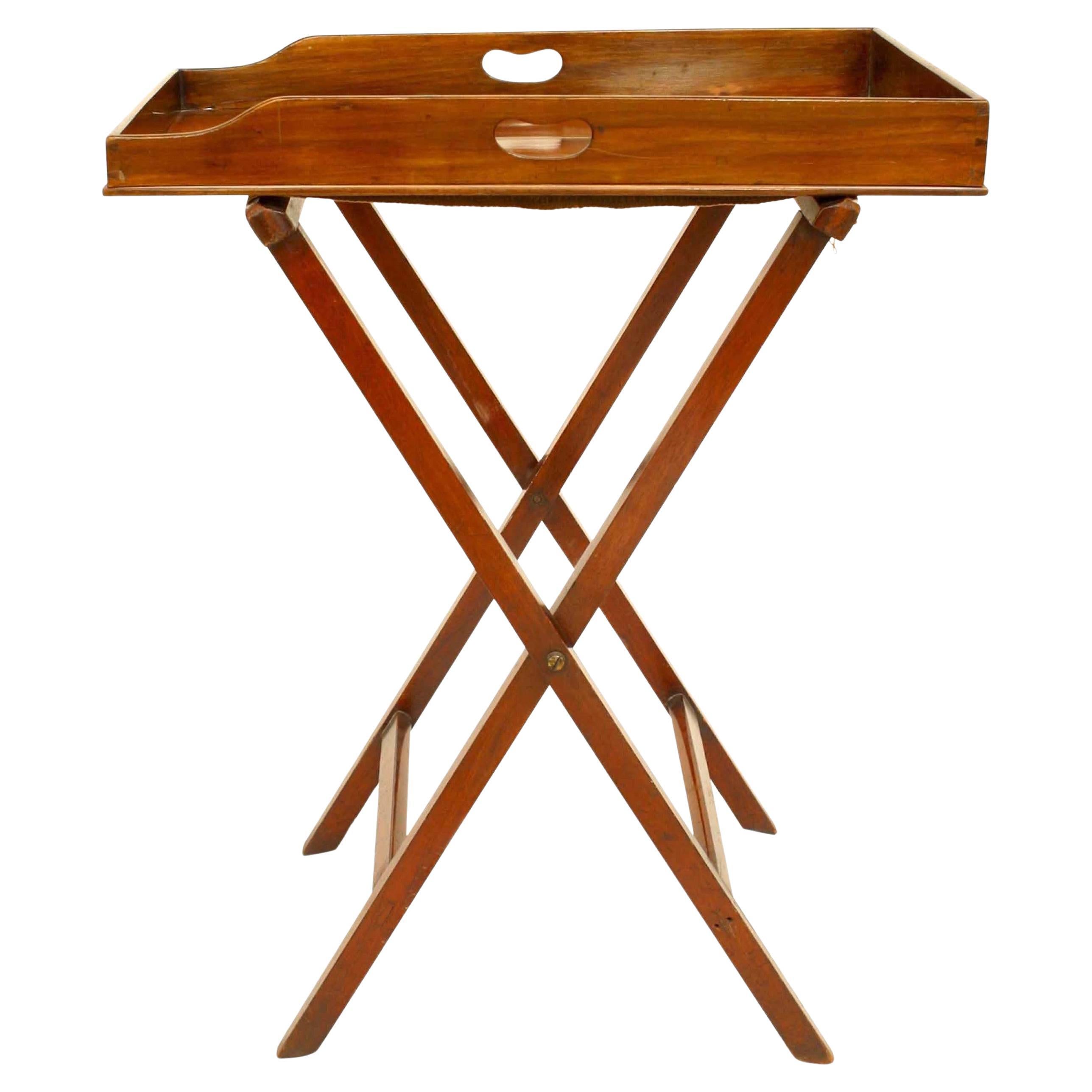Table de majordome victorienne en acajou, fabriquée à la main, CIRCA 1890, Royaume-Uni en vente