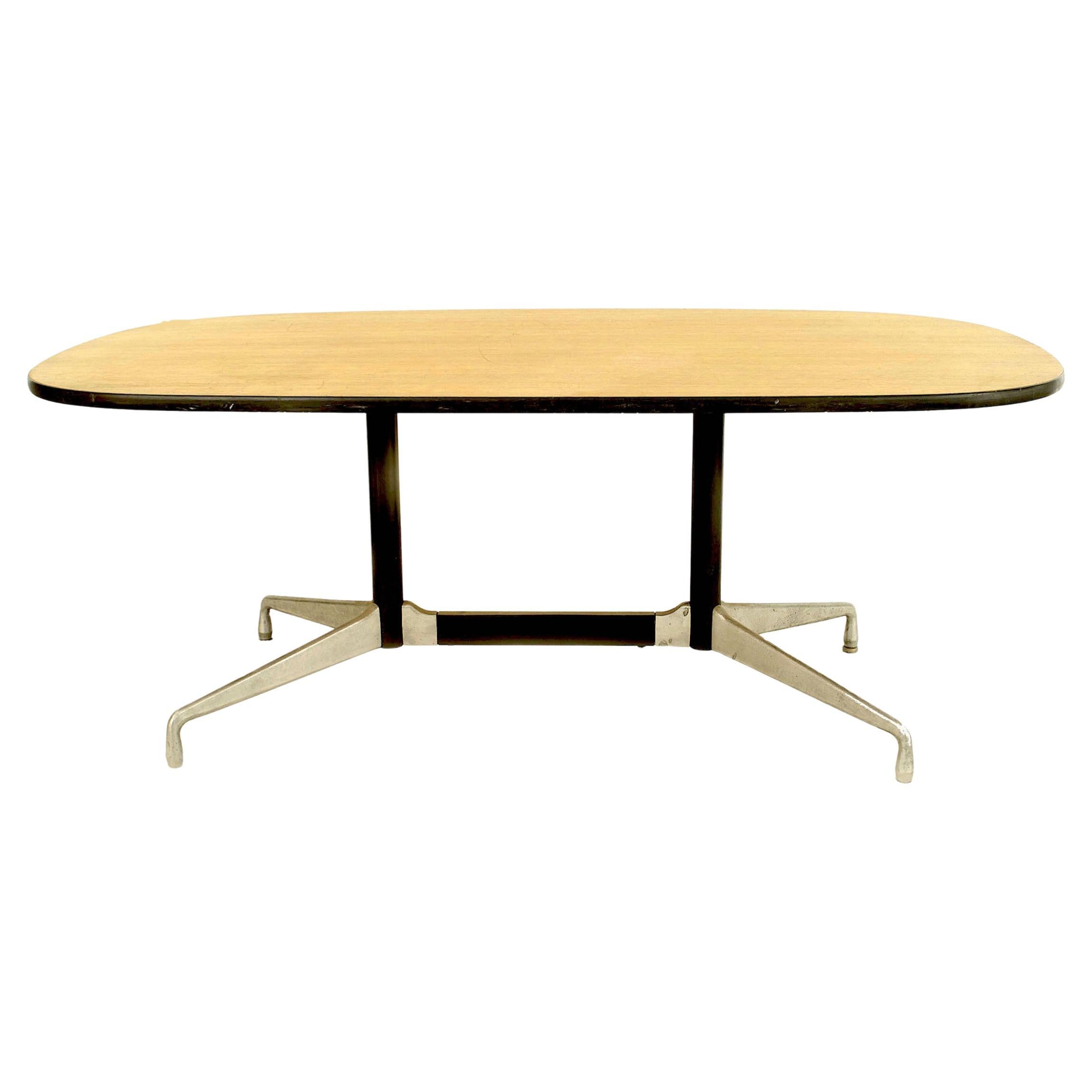 Eames Conference Table by Herman Miller, Modern Wood Veneer Design For Sale