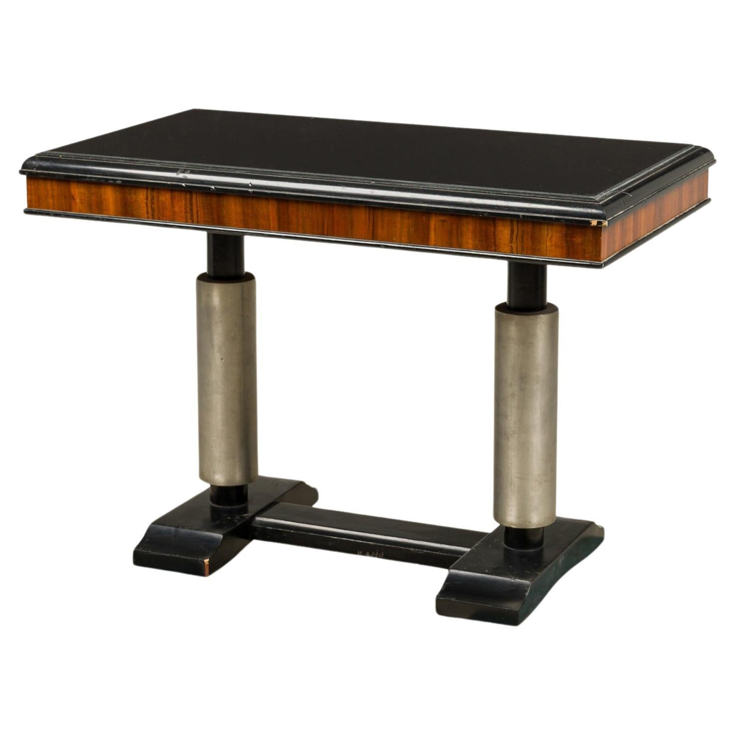 Hand-Crafted Swedish Occasional Table, Mid-Century Modern Design