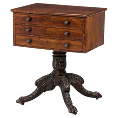 American Empire Mahogany Side Table by Duncan Phyfe, 1900s