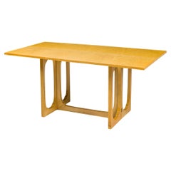 Johan Tapp Mid-Century Maple Flip Flop Console Table, 1950-1970