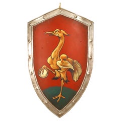 Italian Renaissance Style Wall Plaque, Bird and Egg, 20th Century