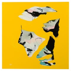 Govignon "Gelb" Acrylgemälde