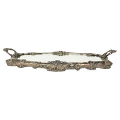 French Victorian Silver Plate Tray
