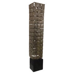 Robert Lee Morris "Nickel Jointed Tower" Sculpture