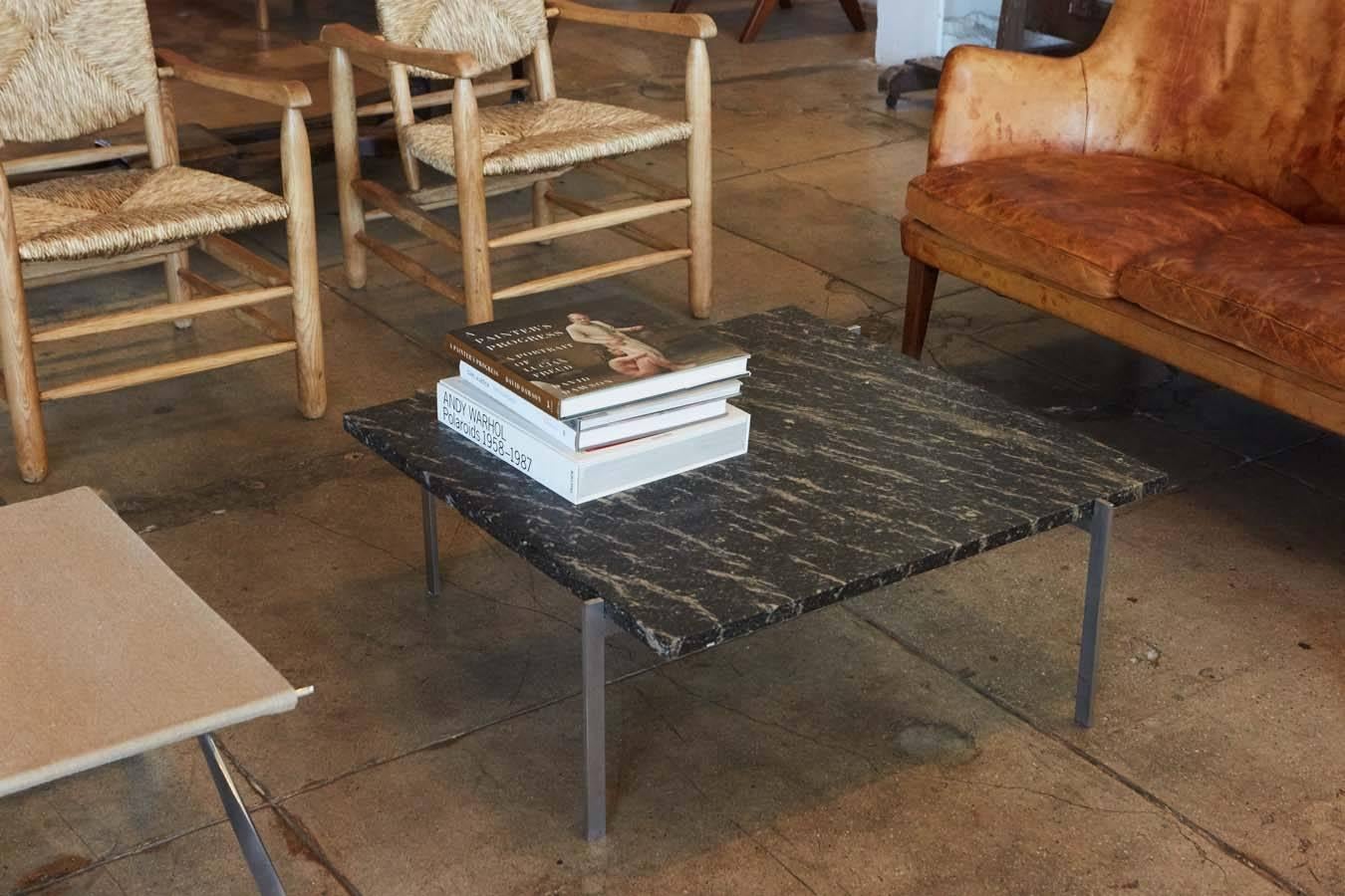 PK61 coffee table produced and stamped by E. Kold Christensen.