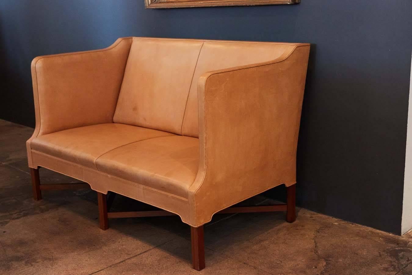 Kaare Klint Two-Seat, Denmark, 1948 In Good Condition In Los Angeles, CA