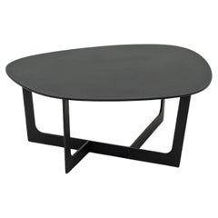 2010s Erik Jorgensen Insula Couchtisch von Ernst & Jensen Schwarz Klein 2x vorhanden