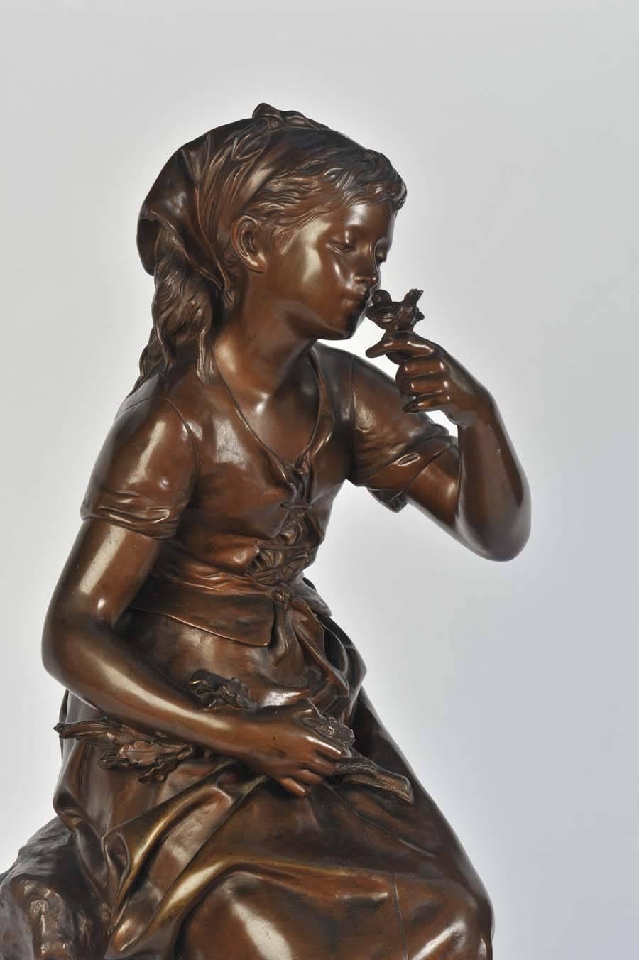 math moreau bronze sculpture