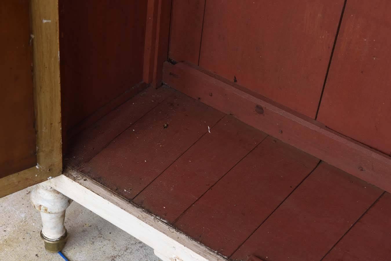  Two-Door French Cupboard with Brass Feet 1