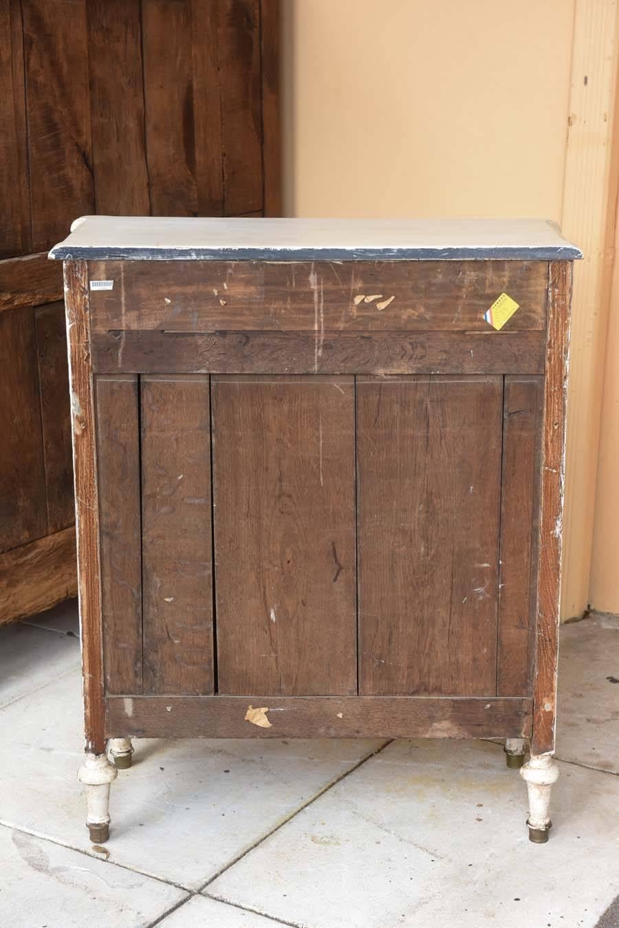  Two-Door French Cupboard with Brass Feet 5