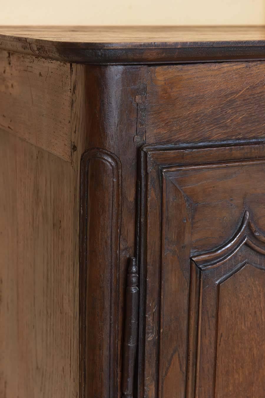 19th Century French Two-Door Oak Armoire