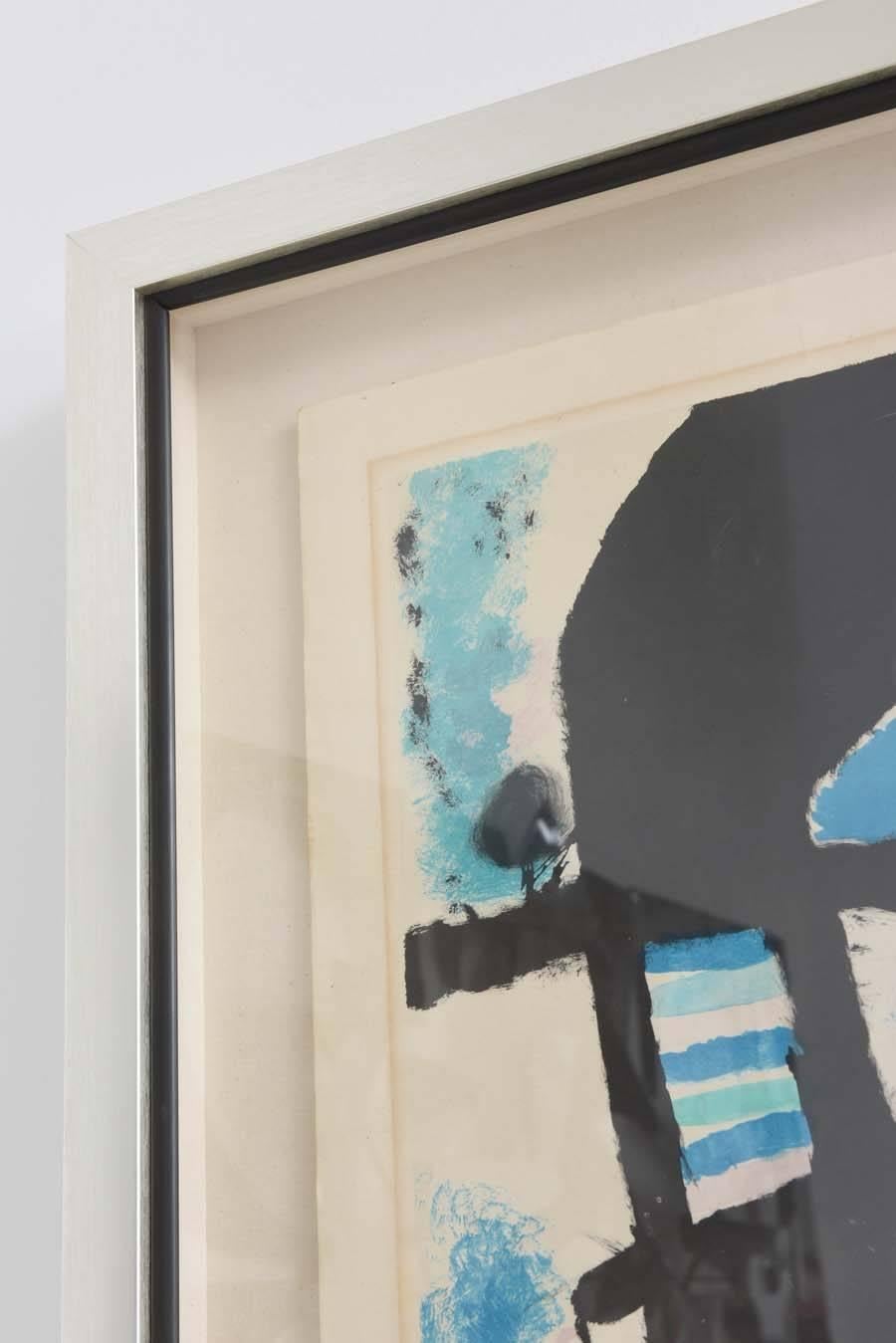 miro lithograph signed