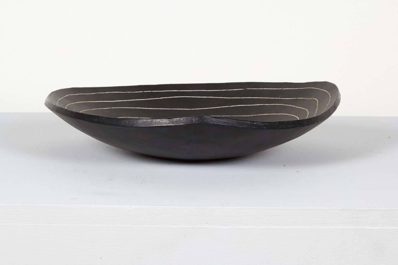 French Ceramic Bowl by Marianne Vissiere