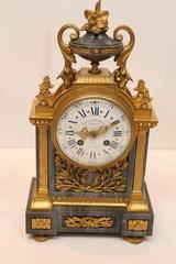 Three-Piece French Clock Set 19th Century