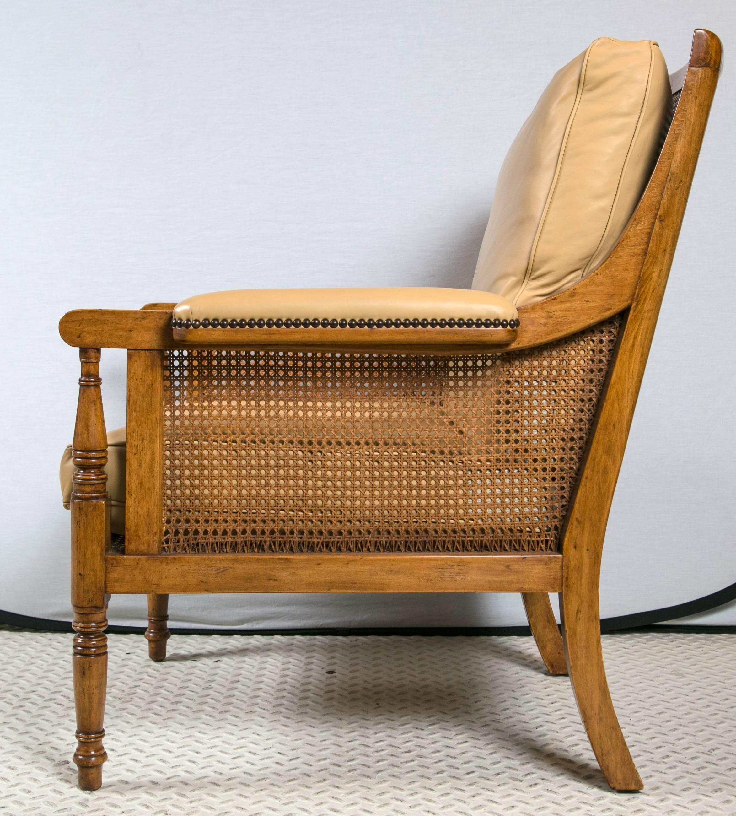American Pair of Rose Tarlow Cane Chairs