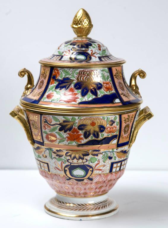 Pair of Coalport Fruit Cooler and Cover at 1stDibs