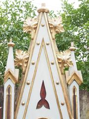 Pair of Fairy Tale 19th Century Bookcase