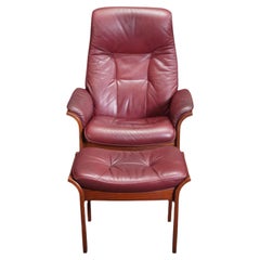 Göte Möbler G Design Reclining Chair & Footstool