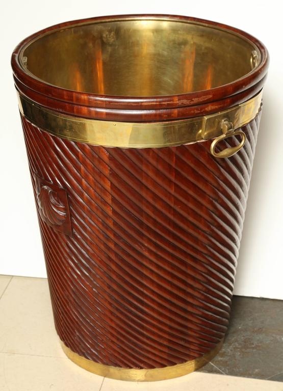 Large Irish III Mahogany Peat Bucket For Sale at 1stDibs irish