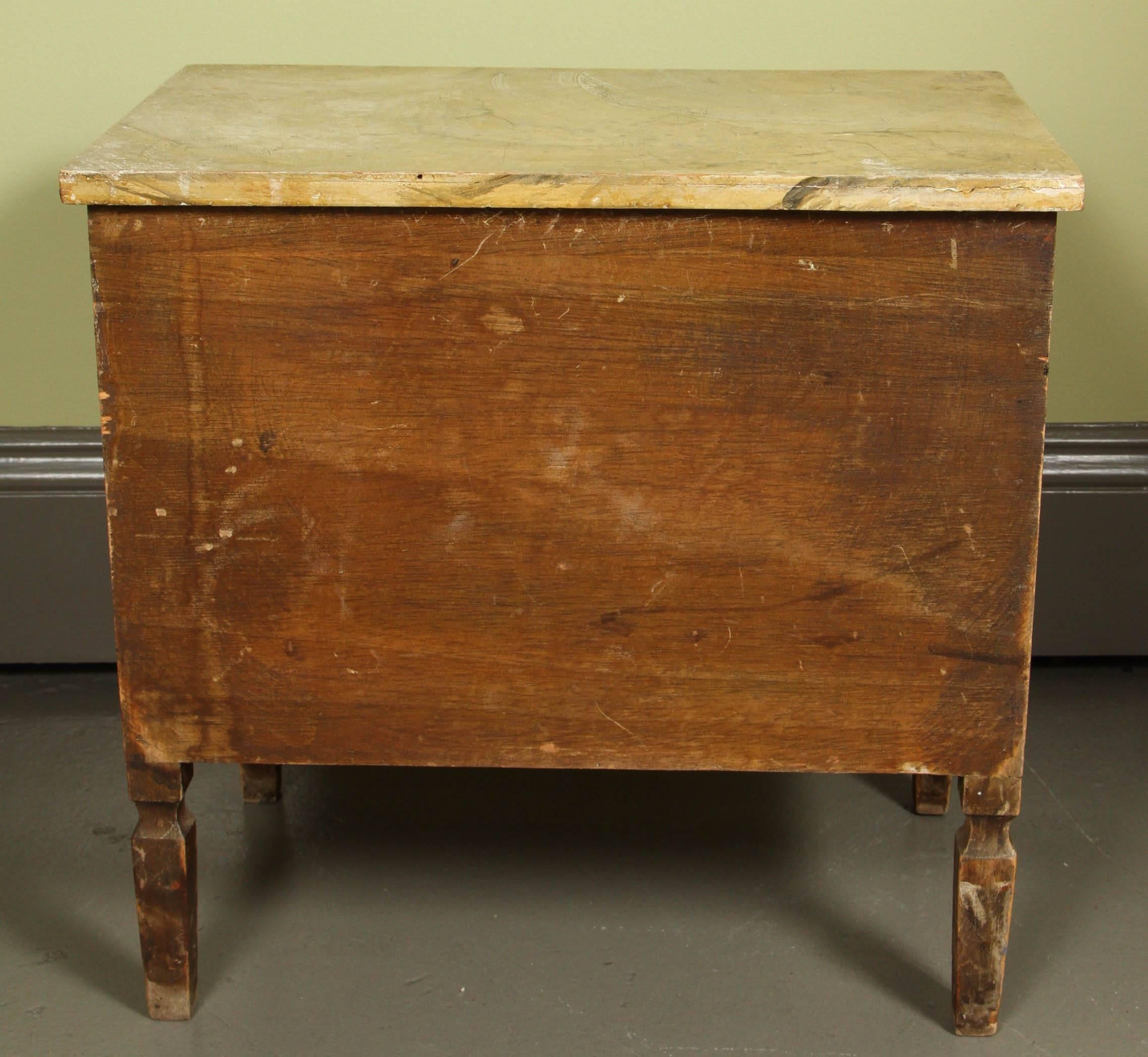 An Italian Miniature Apprentice-Painted Commode, 20th Century 6