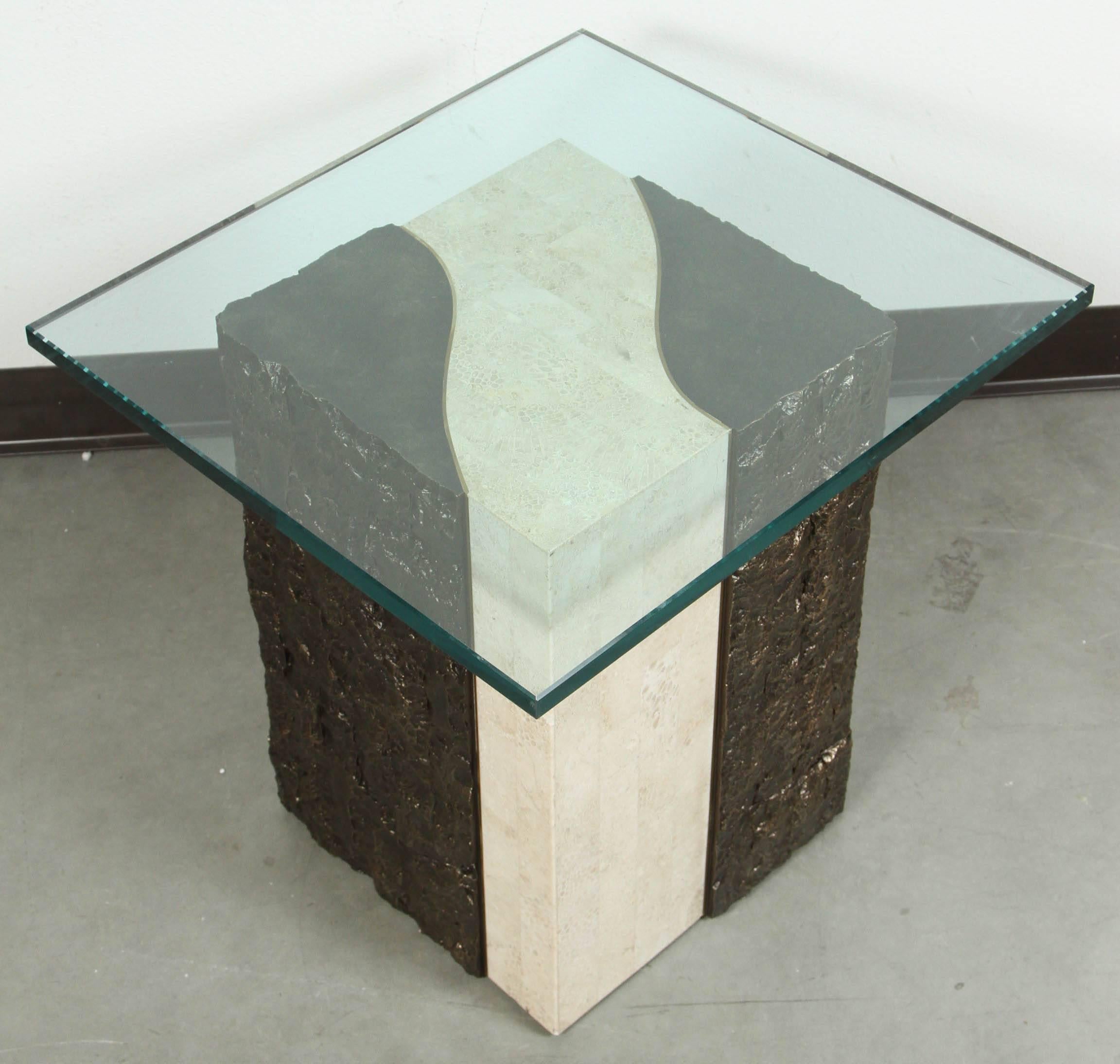 Veneer Cocktail Table by Maitland-Smith For Sale