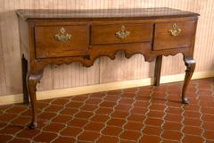 Server aus Eiche auf Cabriole-Beinen, George III.