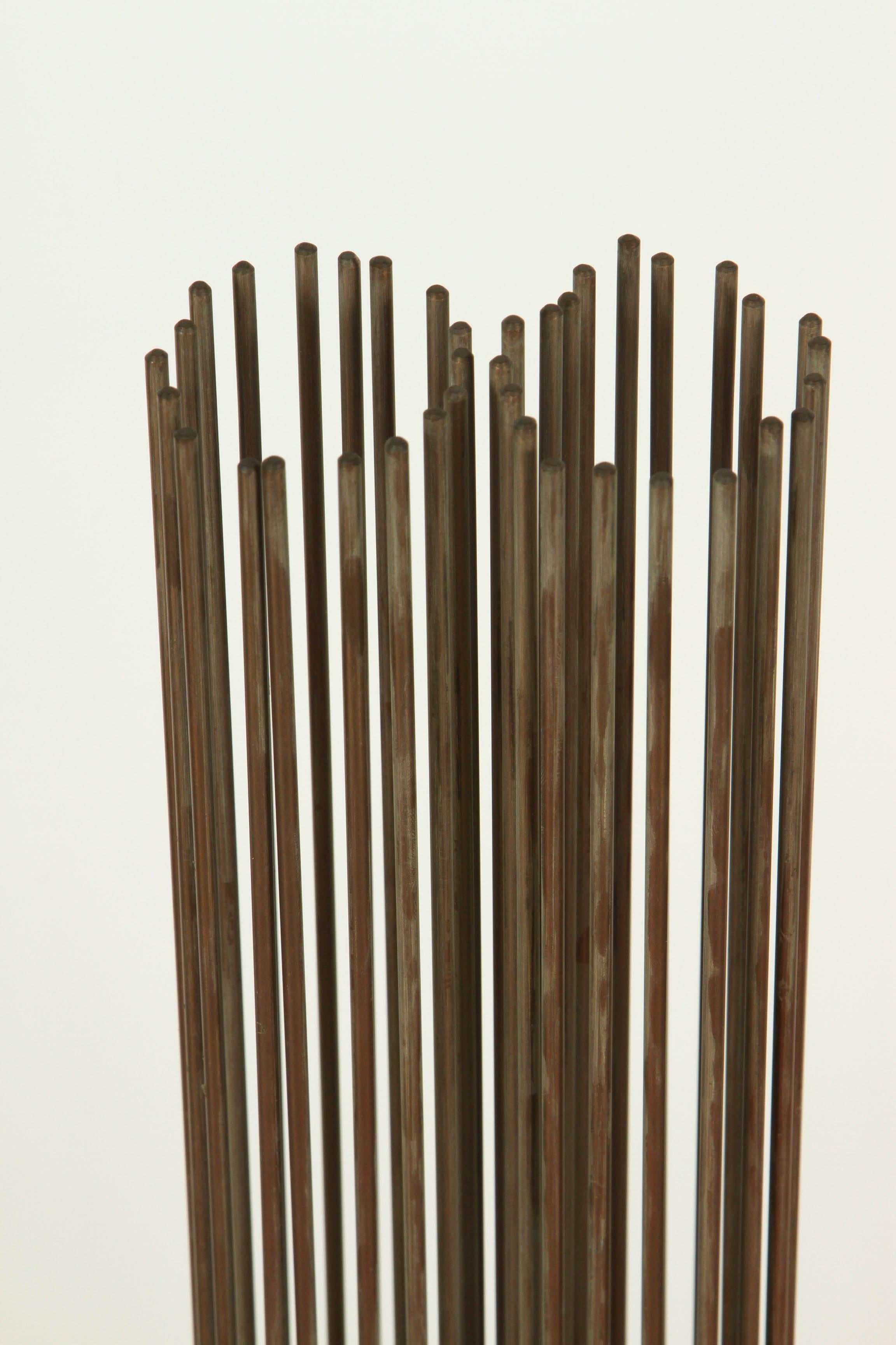 American Two Circle Sounds Sculpture by Val Bertoia