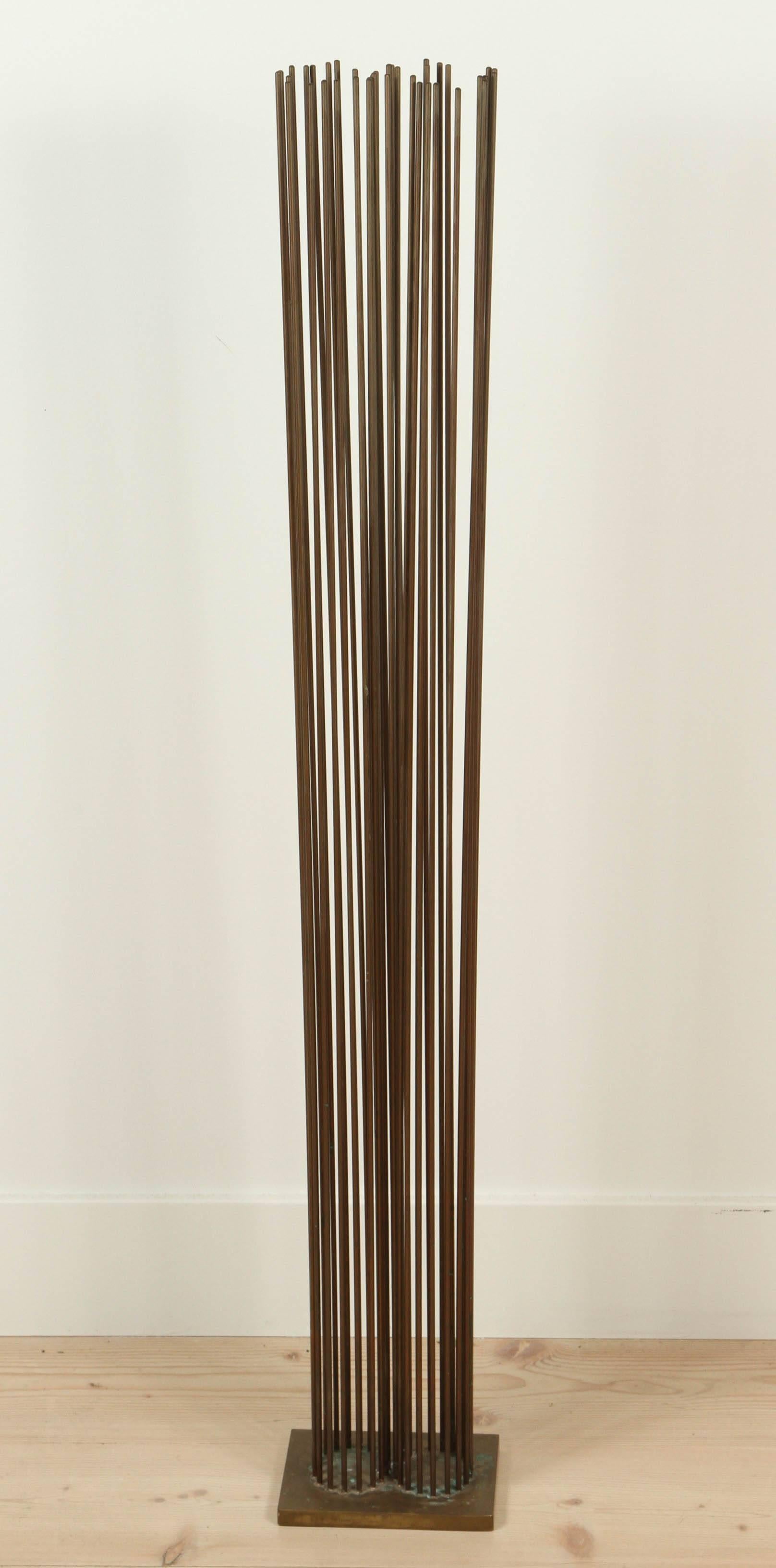 Mid-20th Century Two Circle Sounds Sculpture by Val Bertoia