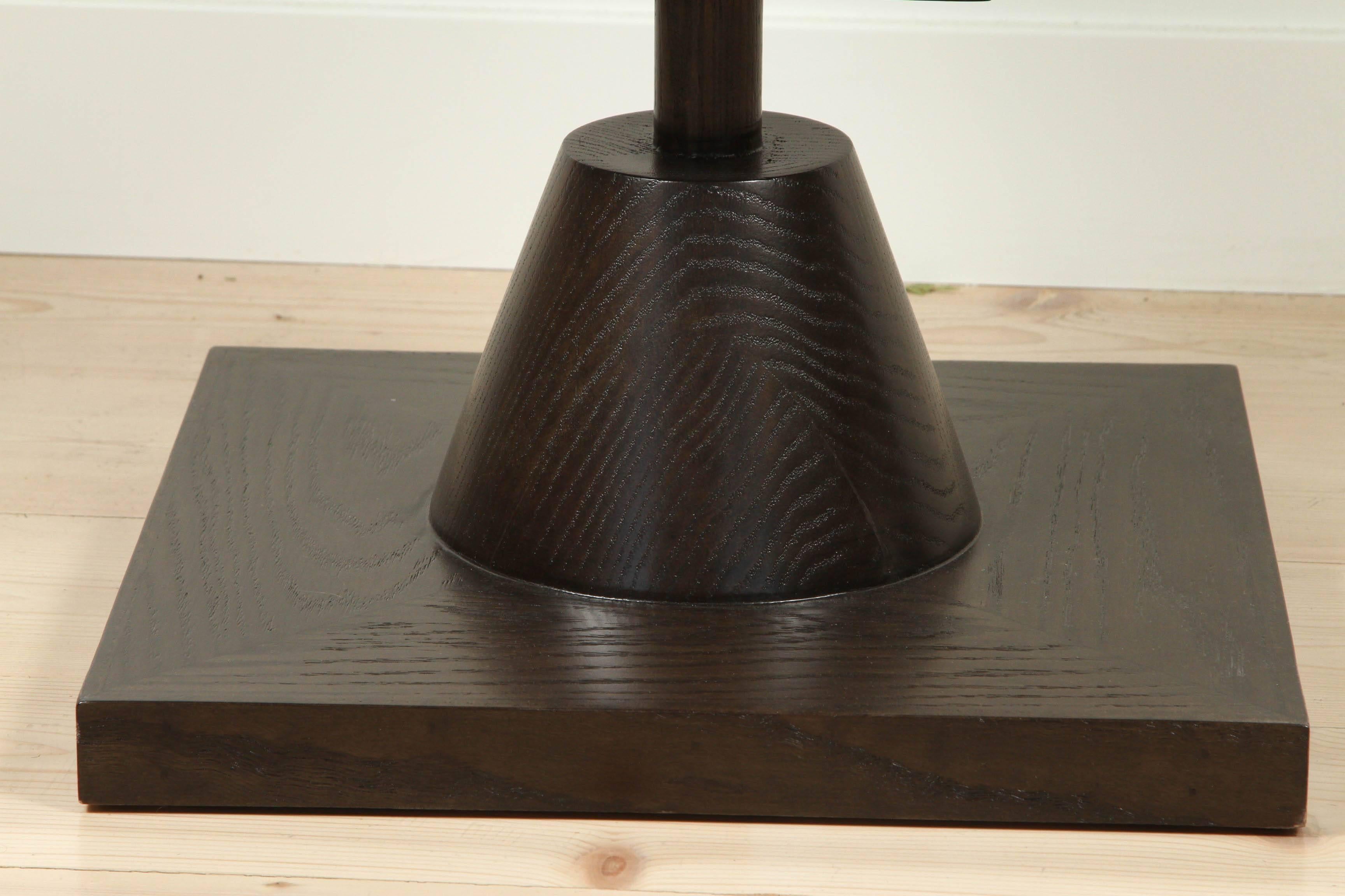 Contemporary Dark Greywashed Oak Morro Table by Lawson-Fenning