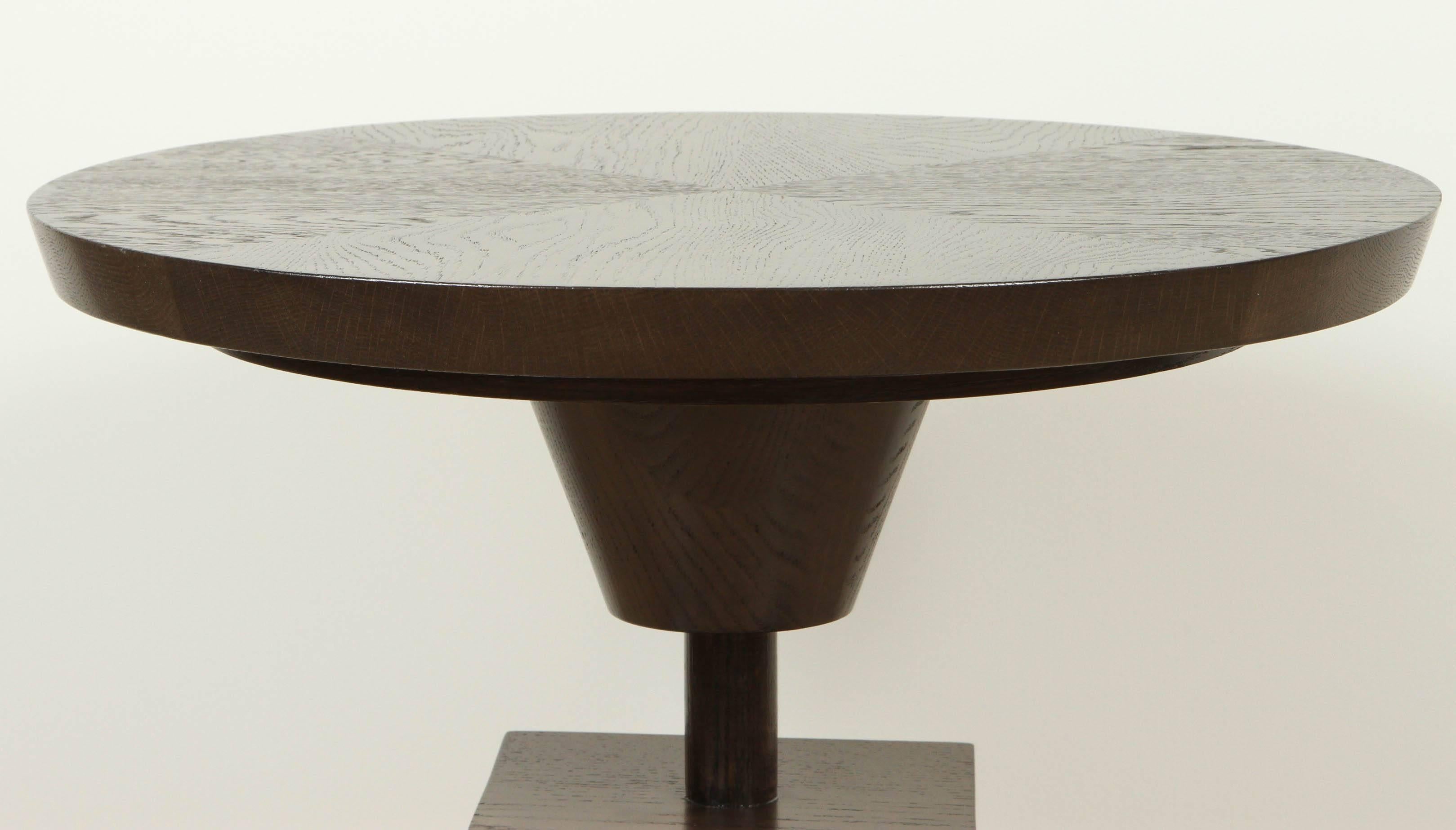 Dark Greywashed Oak Morro Table by Lawson-Fenning 1