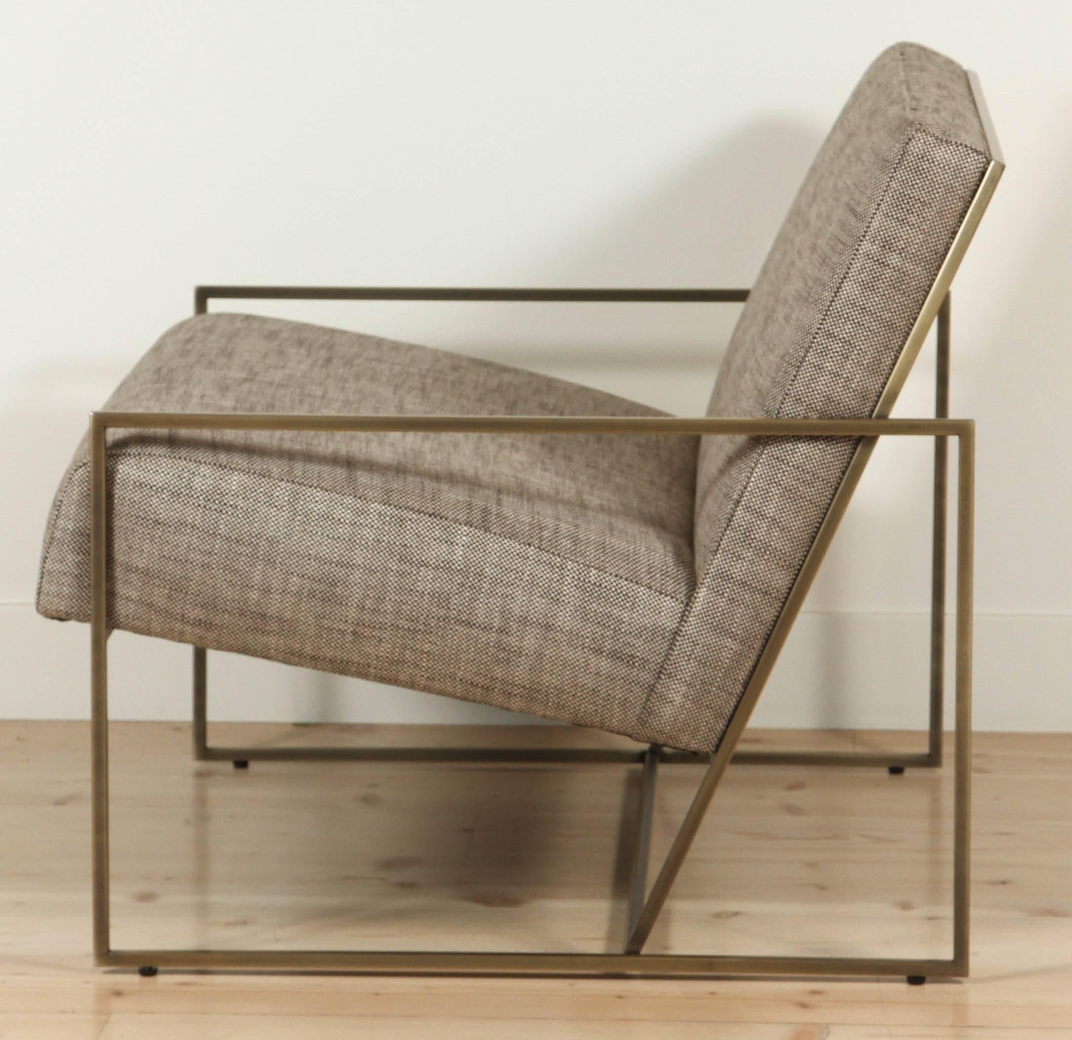 American Thin Frame Lounge Chairs by Lawson-Fenning 