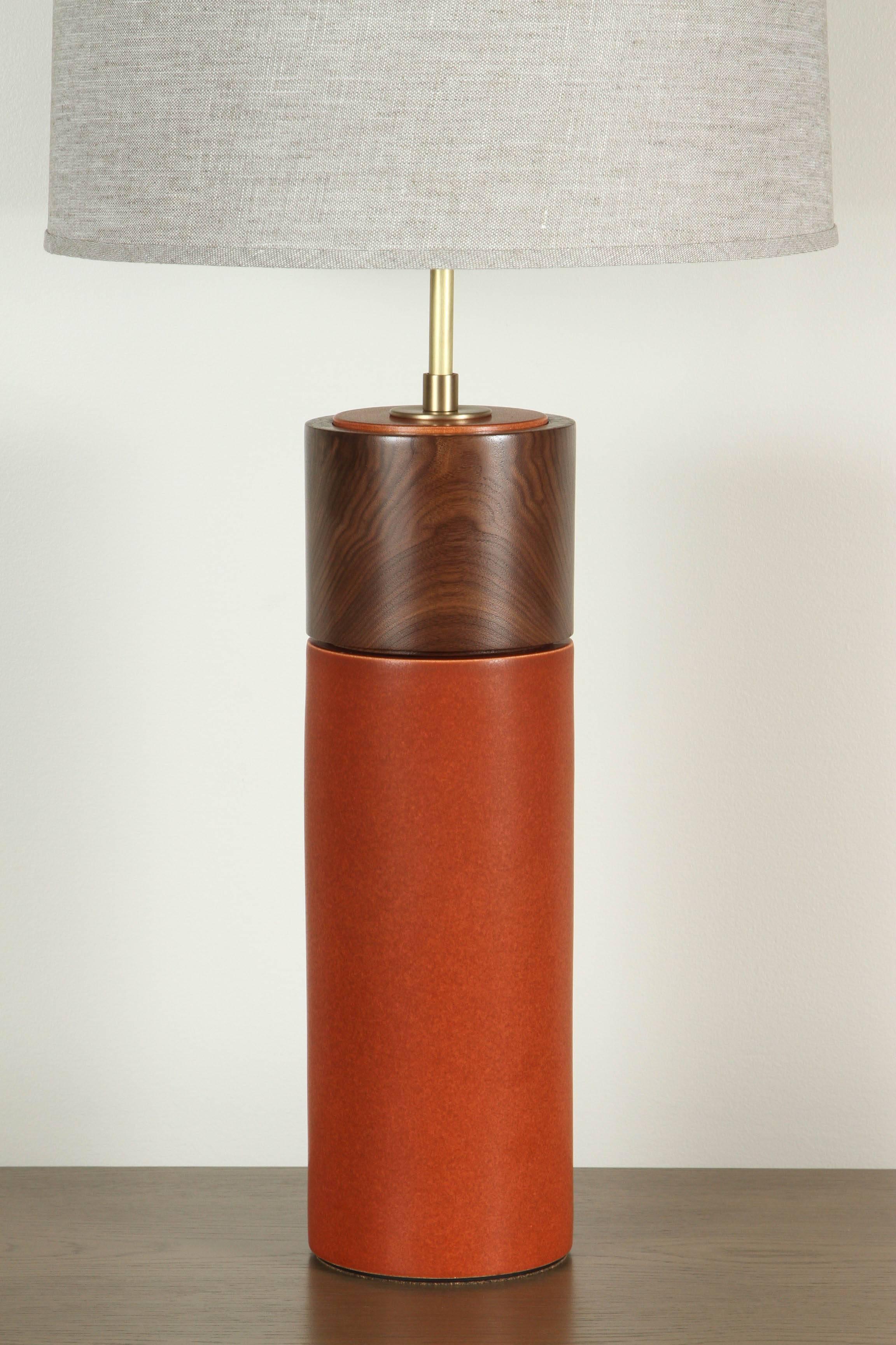 Pair of Tall Pipa Lamps by Stone and Sawyer 1