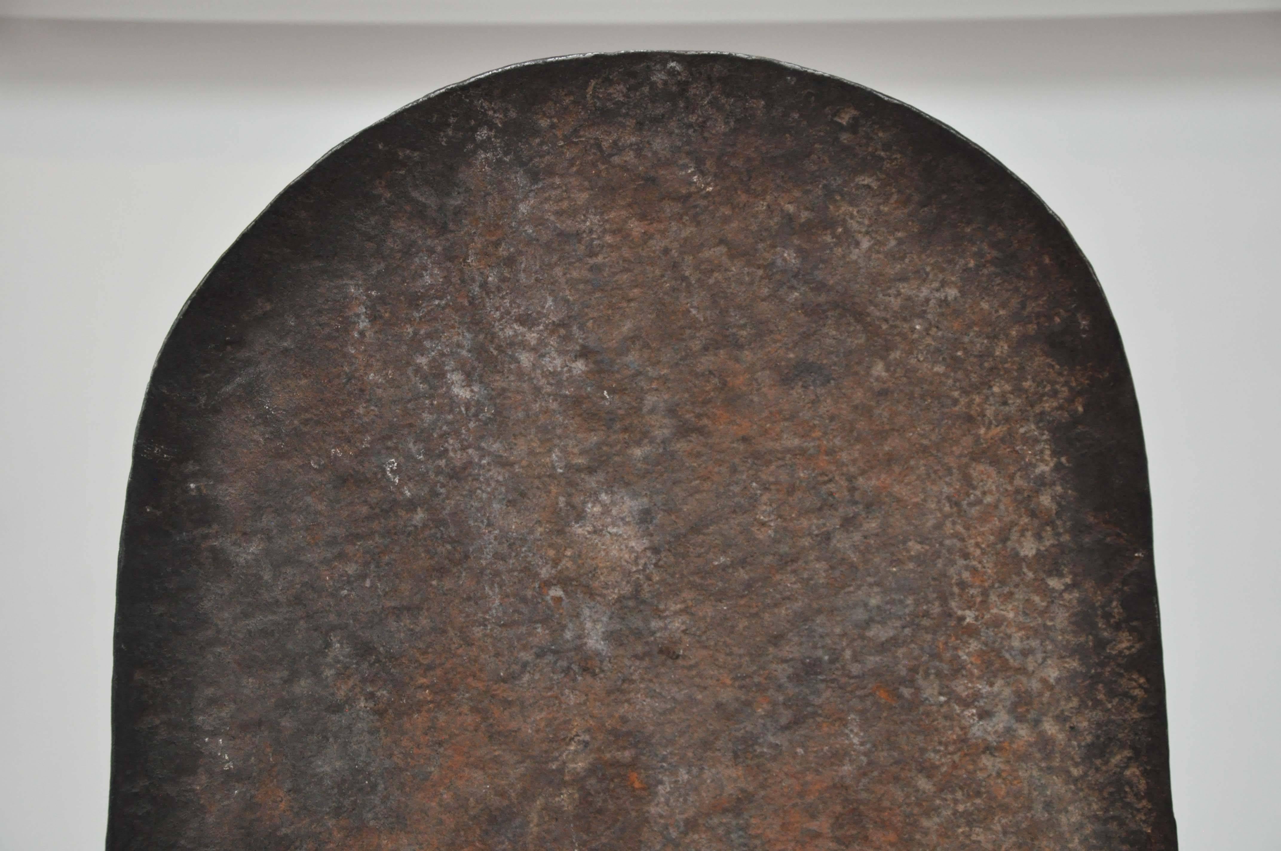 Metal  Early 19th Century Nigerian Iron Shield/Currency For Sale