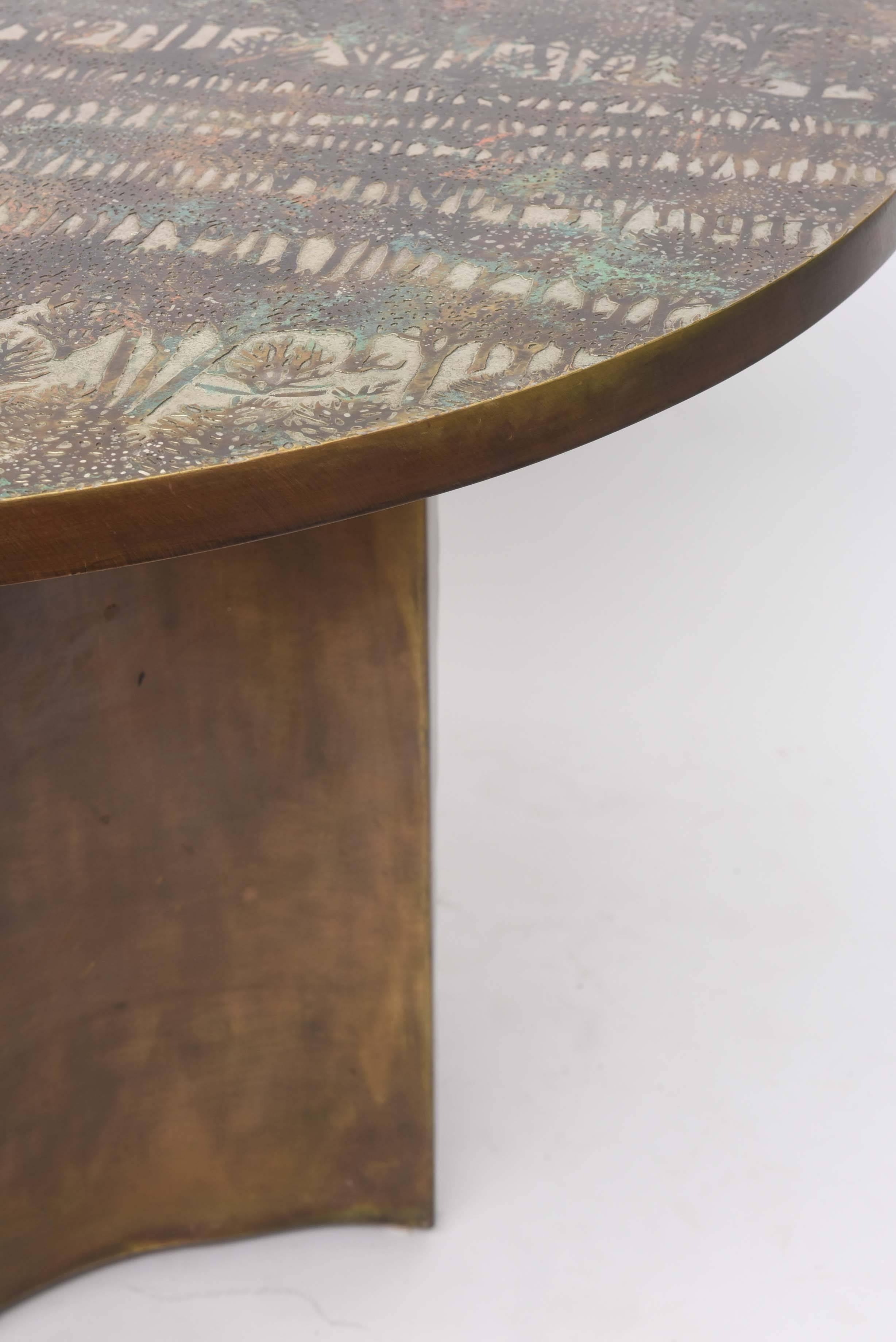 Mid-20th Century Philip & Kelvin Laverne Eternal Forest Dining Table