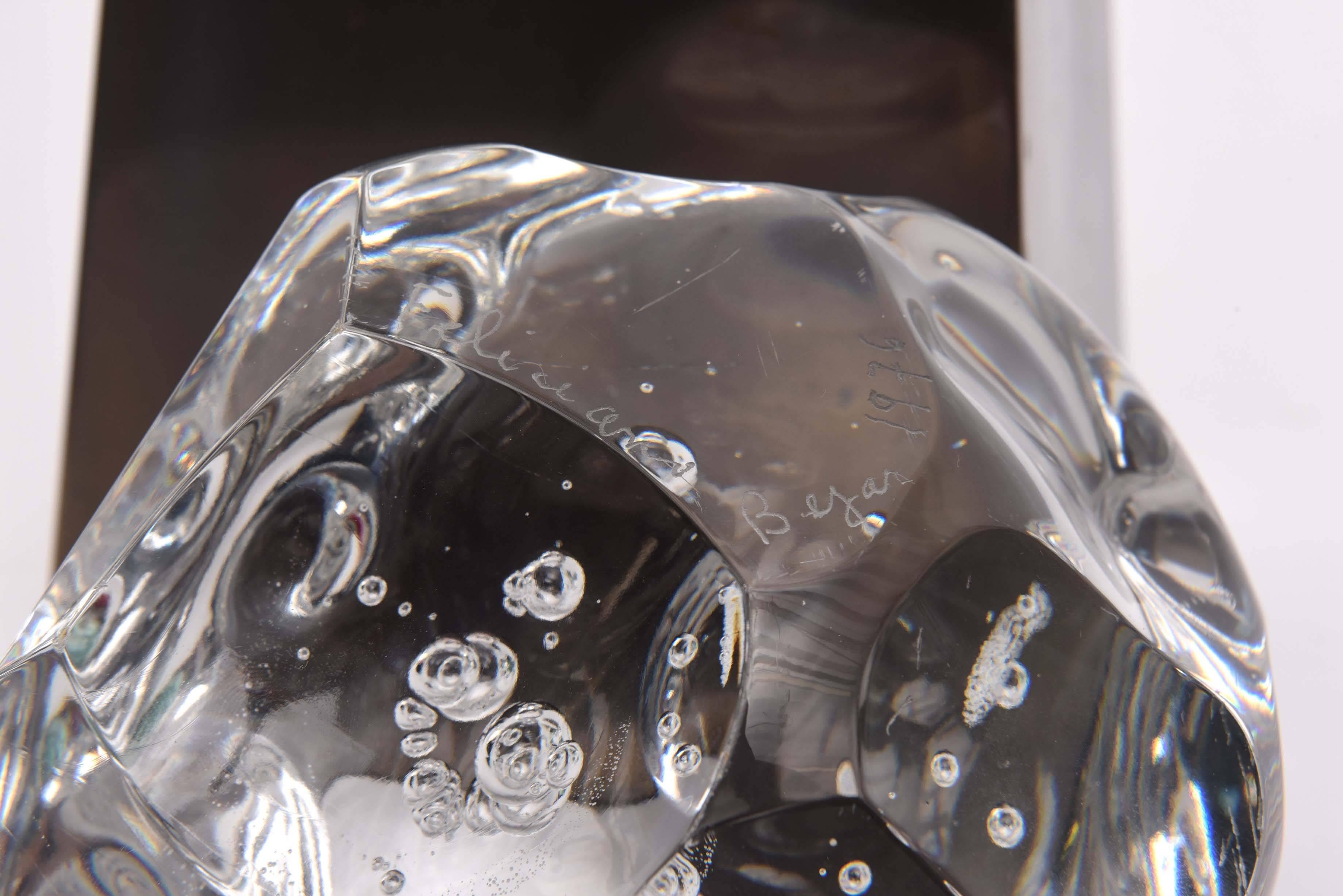 Sculpture en verre de Feliciano Bejar en vente 3