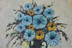 Mid-Century Floral Still Life