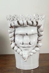 Signed, Glazed Urns from Taormina, Sicily